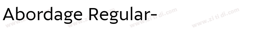 Abordage Regular字体转换 Abordage Regular字体转换